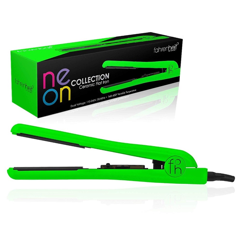 💚Fahrenheit Neon Collection 1.25" Flat Iron